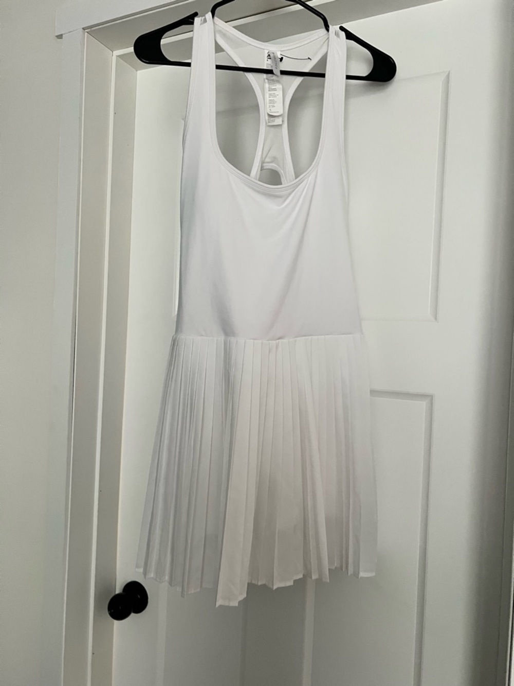 Fabletics White Mesh-Detail Active Tank